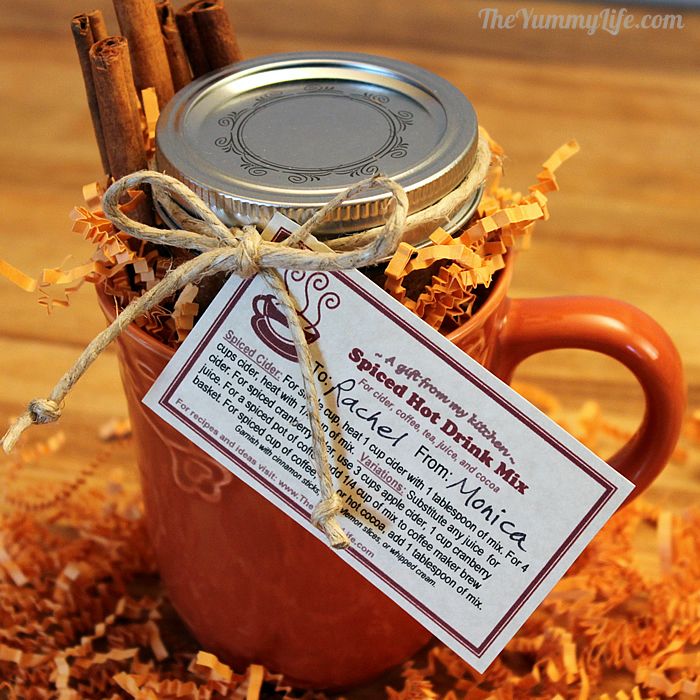 Hot Spiced Drink Mix In A Jar_yummylife