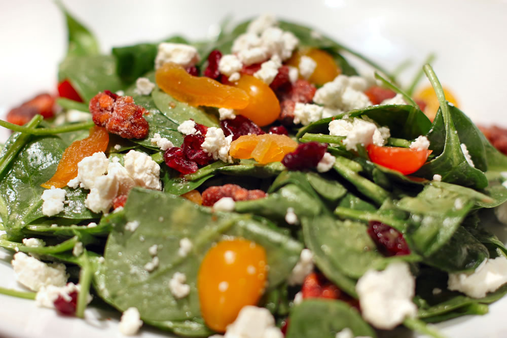 Baby Spinach Salad | M Bar @ Renaissance Washington, DC Dupont Circle Hotel