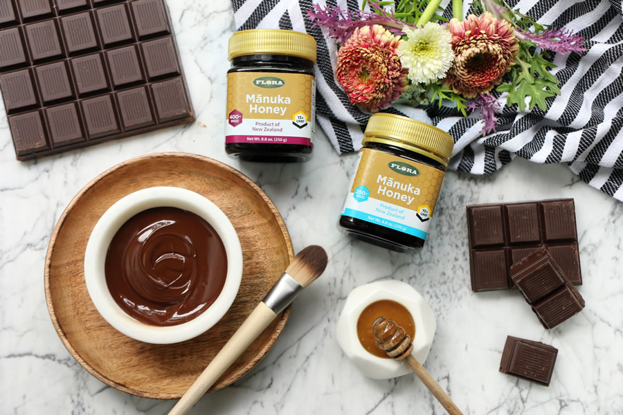 Easy DIY Chocolate + Manuka Honey Face Mask Recipe